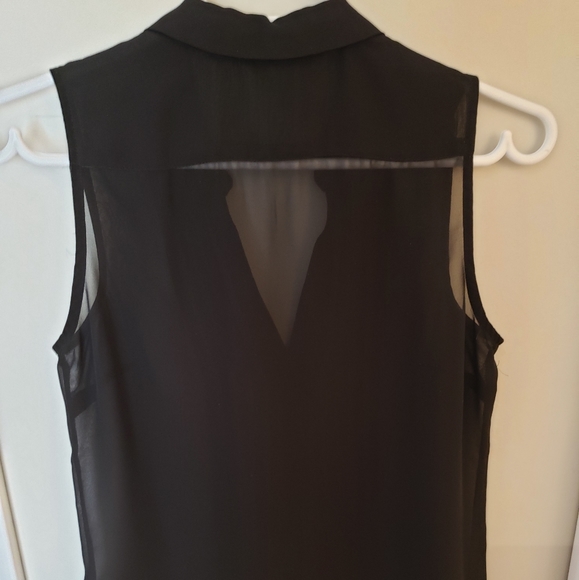 Button Down Chiffon Blouse - Picture 5 of 6